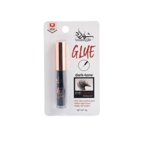 SHAHRZAD Eyelashes Glue with Brush Dark-Tone Waterproof – 5g