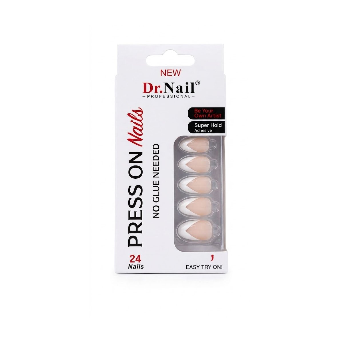 Dr. NAIL – Press-On Gel Nails Set (24 pcs) KS07