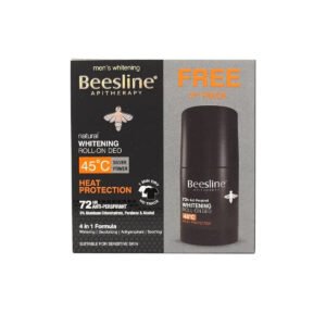 Beesline Apitherapy Natural Whitening Roll-On Deo for Men – Value Pack (Buy 1 Get 1 Free)