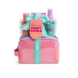 IDC Institute Sweet Swirls Gift Set with Toiletry Pouch