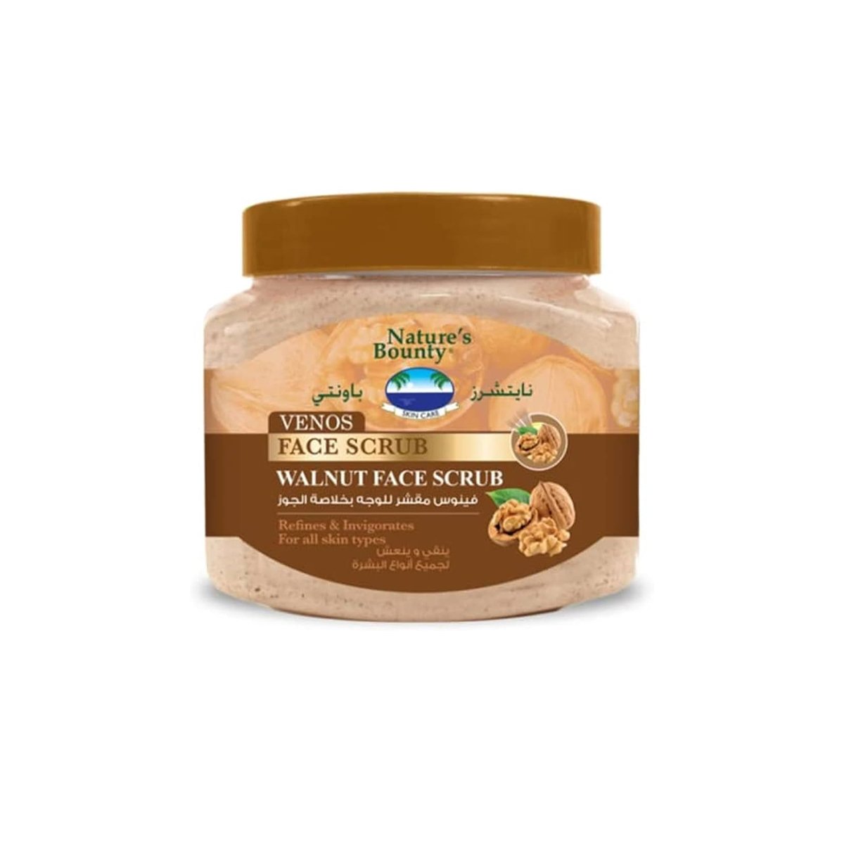 NATURES BOUNTY Venos Walnut Face Scrub 300 ml