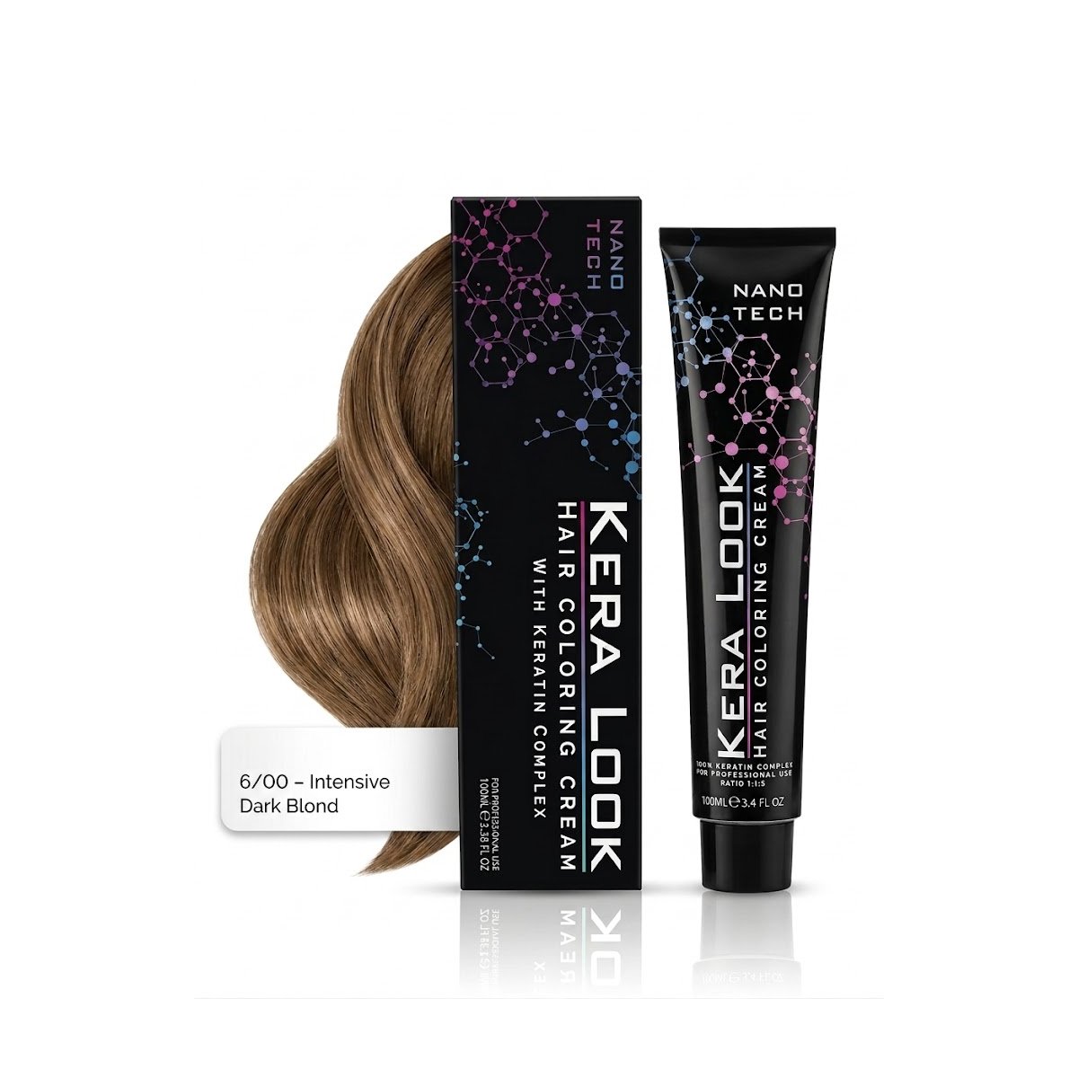 KERA LOOK Hair Coloring Cream No. 6/00 Intensive Dark Blond 100 ml