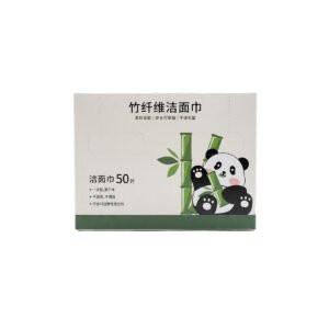 Bamboo Fiber Facial Cleansing Towels – 50 Sheets
