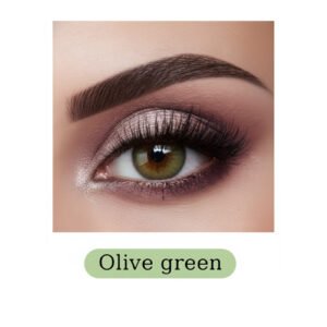 Aqua Fresh Contact Lens – Olive Green 1 Pair