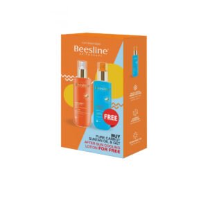 Beesline Apitherapy Sun Essentials Kit – Carrot Suntan Oil SPF 10 + After Sun Lotion