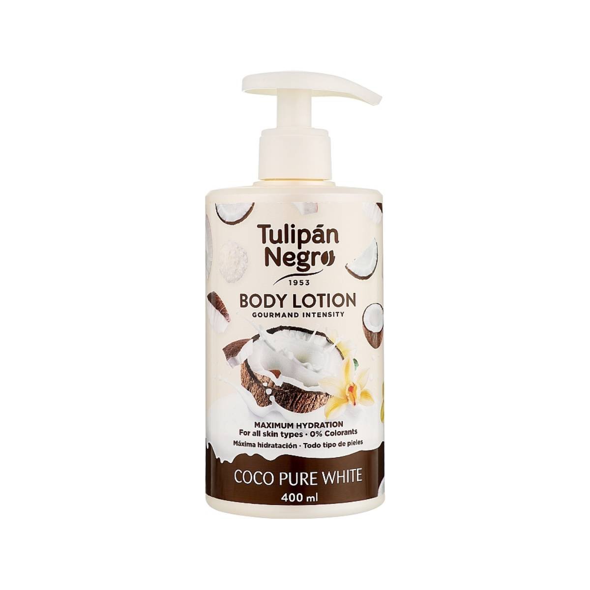 Tulipan Negro Coco Pure White Body Lotion 400 ml