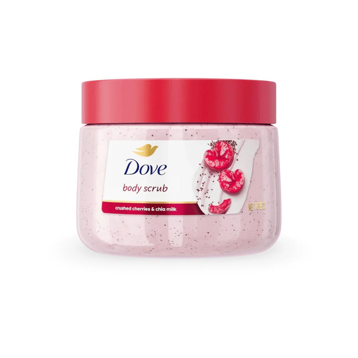 Dove Body Scrub Crushed Cherry & Chia Milk 425 g