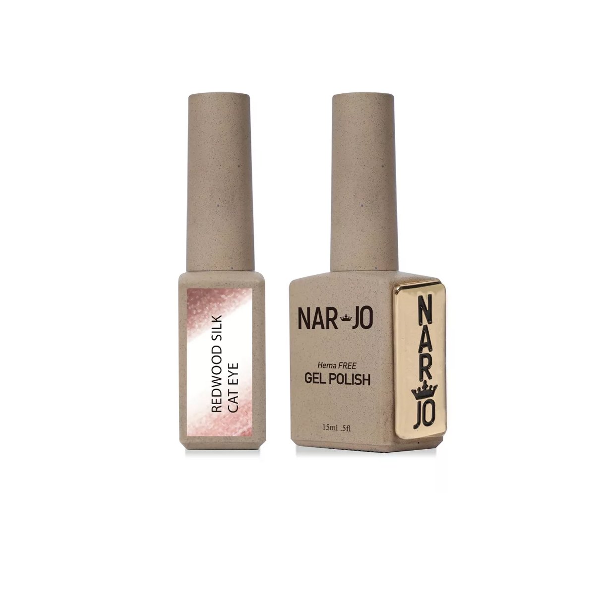 Narjo Redwood Silk Cat Eye Gel Polish – Magnetic Effect