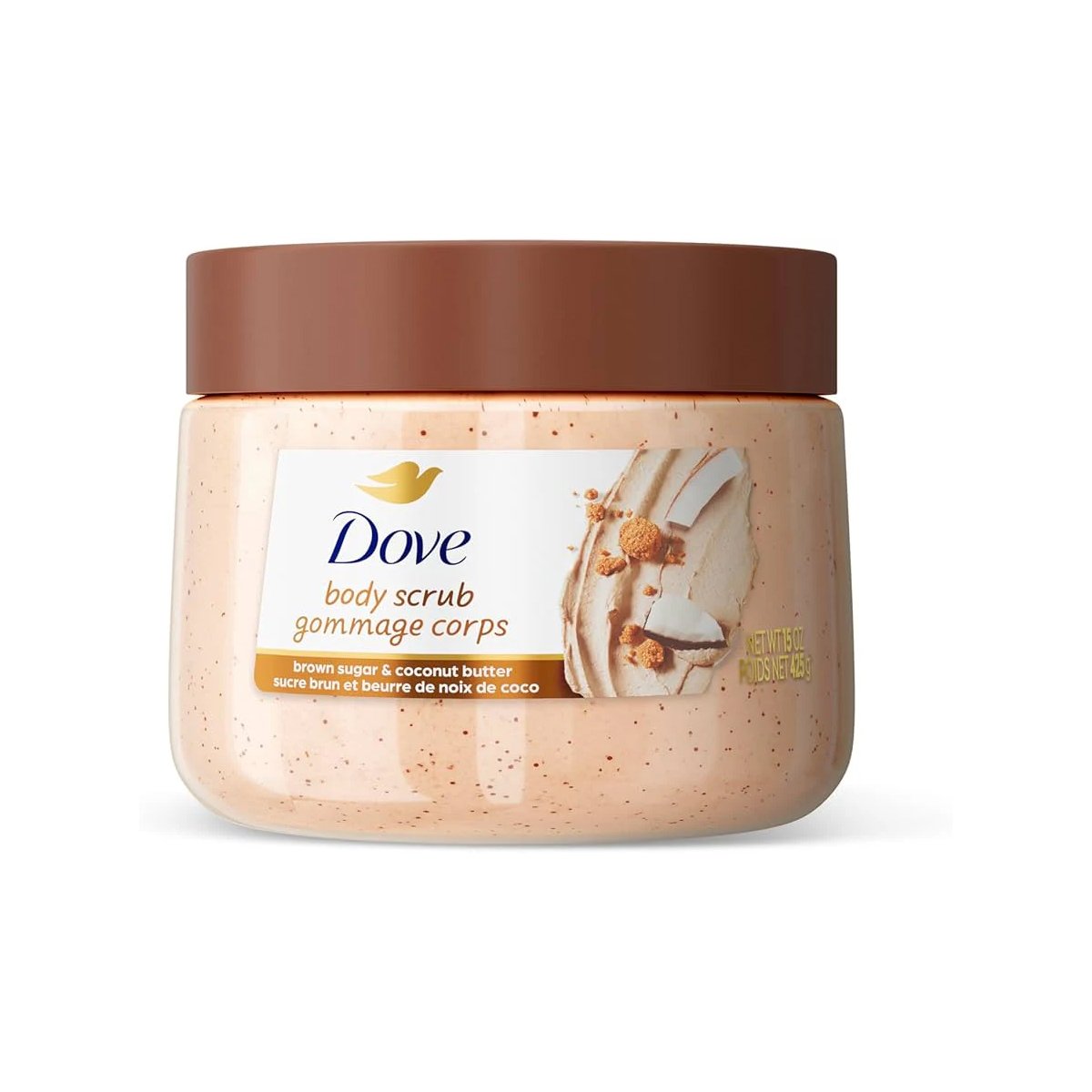Dove Body Scrub Brown Sugar & Coconut Butter 425 g