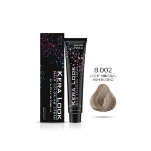 KERA LOOK Hair Coloring Cream No. 8.002 Light Mineral Ash Blond 100 ml