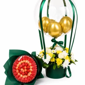 Roses with Gifts 5