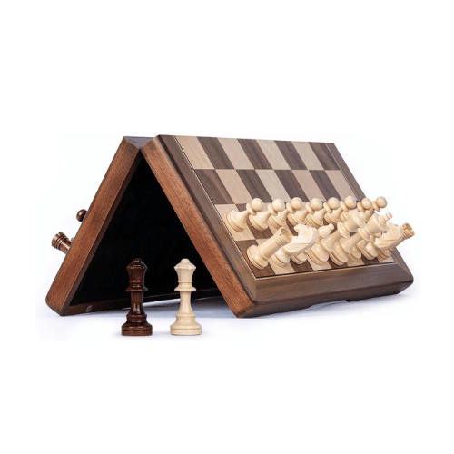 2-1 Wooden Folding Chess