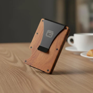 Grip Wallet -  Special Edition - Dark Wood GW Clip