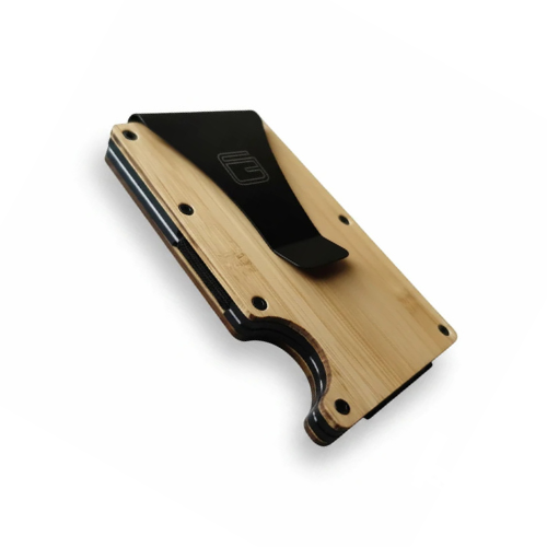 Grip Wallet - Light Wood GW Clip