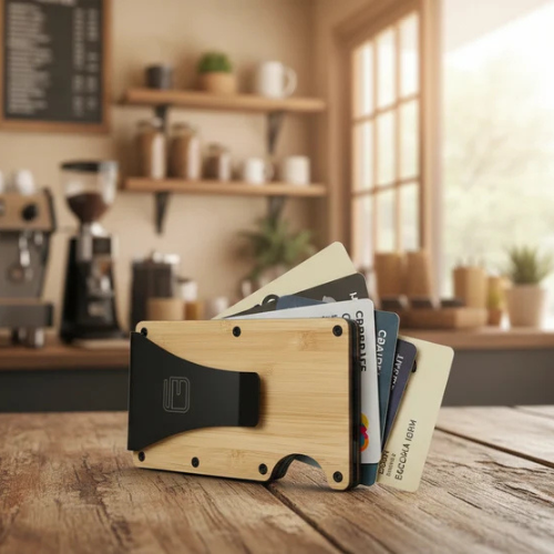 Grip Wallet - Light Wood GW Clip - Image 2