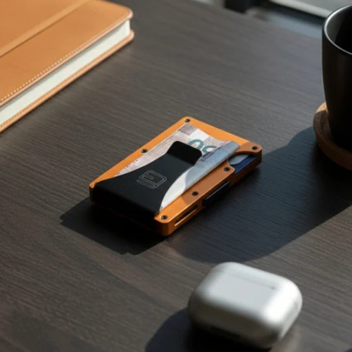 Grip Wallet - Orange GW Clip - Image 2