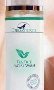 DermaSecrets Tea Tree Facial Wash