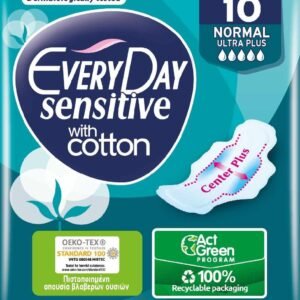 Everyday sensitive with cotton Normal Ultra Plus 10