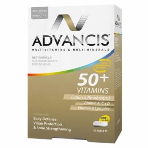 Advancis 50+ Vitamins 30 Tablets