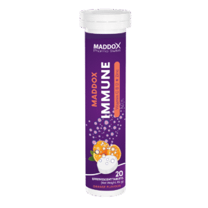 Maddox Immune Vitamin C&D + Zinc 20 Effervescent Tablets