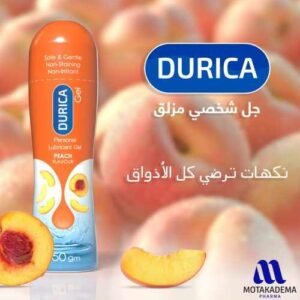 Durica Personal Lubricant Gel Peach Flavour 50 gm