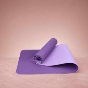 Mermaid Yoga Mat Dark Purple With Light Purple