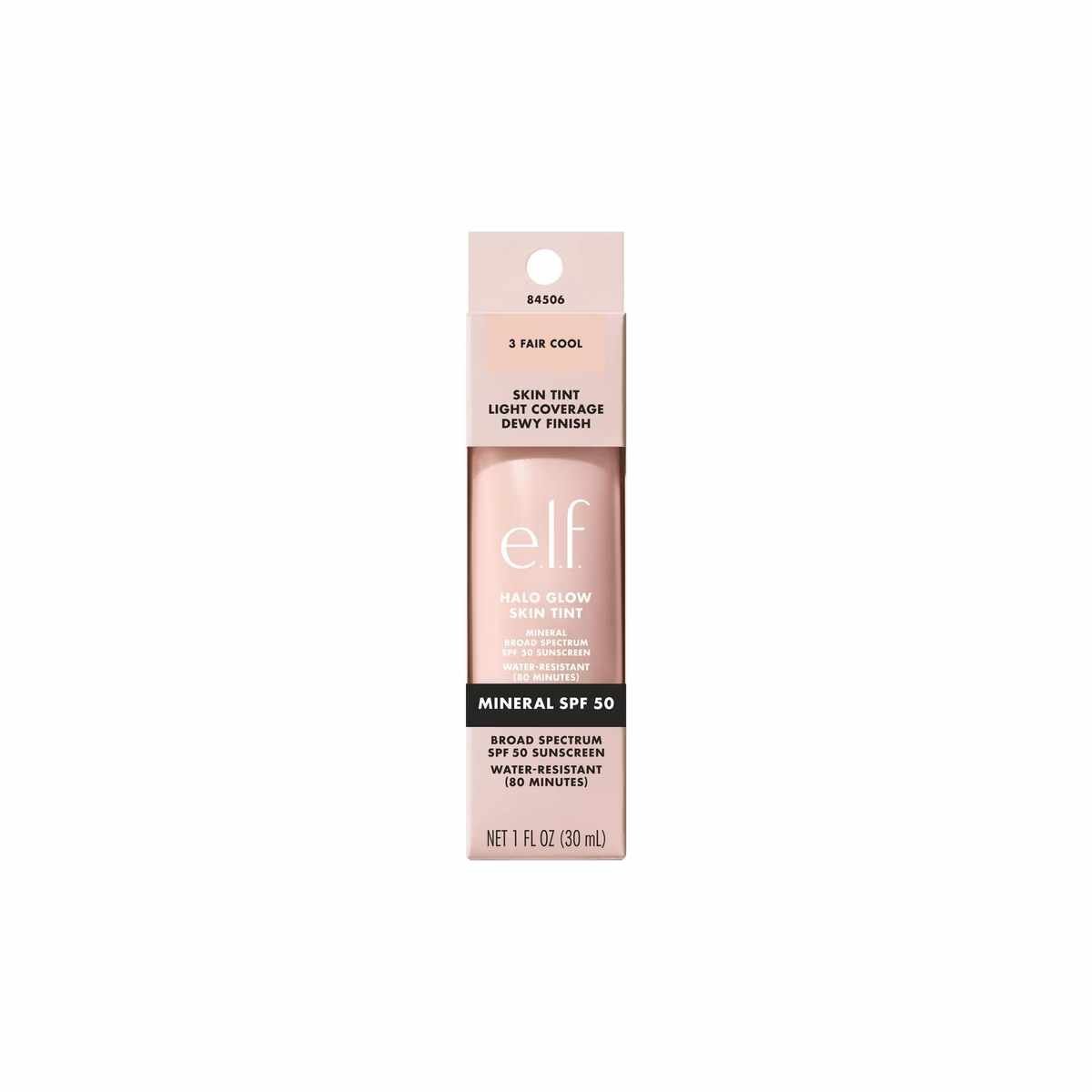 e.l.f Halo Glow Skin Tint 3 Fair Cool 30 ml