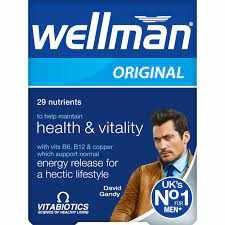 Vitabiotics Wellman 30 Caps.