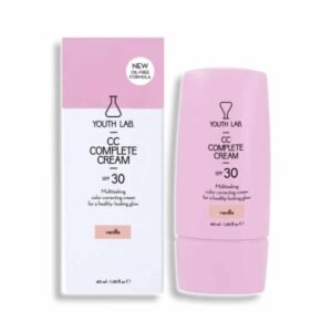 Youth Lab CC Complete Cream SPF30 Vanilla All Skin Types Face Moisturizer, 40 ml