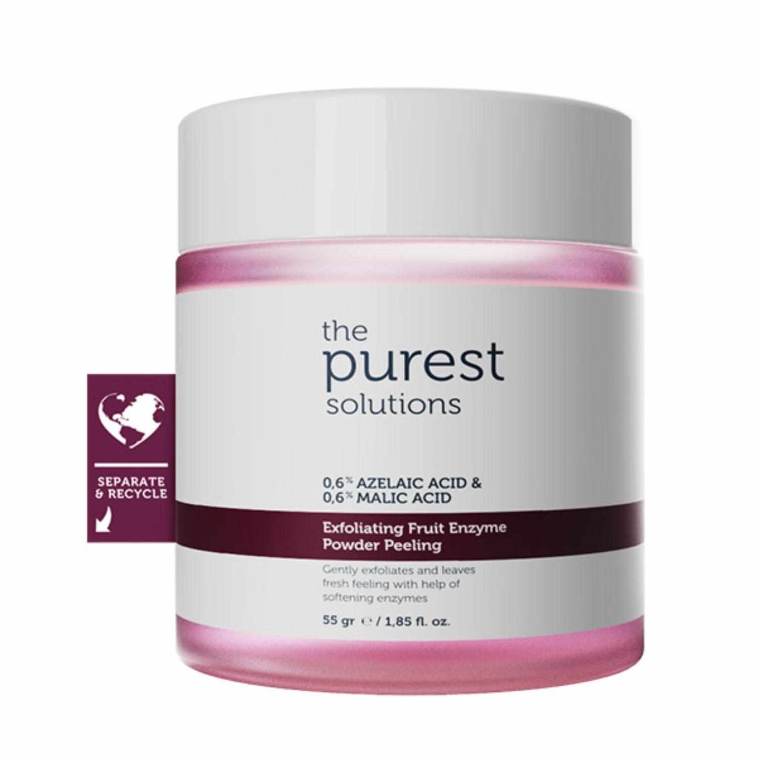 The Purest Solutions Exfoliating Fruit Enzyme Powder Peeling