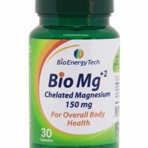 Bio Energy Tech Mg+ Chelated Magnesium 150 mg 30 caplets