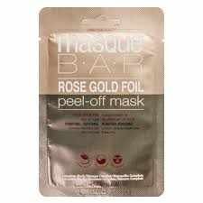 Masque b.a.r Rose Gold Foil Peel off Mask 30 ml