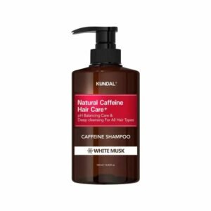 Kundal Natural Caffeine Shampoo White Musk 500 ml