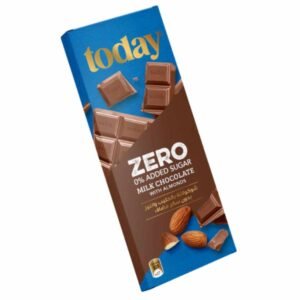 Today Zero Added Sugar Milk Chocolate With Almond