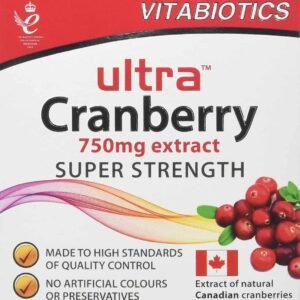 Vitabiotics Ultra Cranberry 750 mg Extract