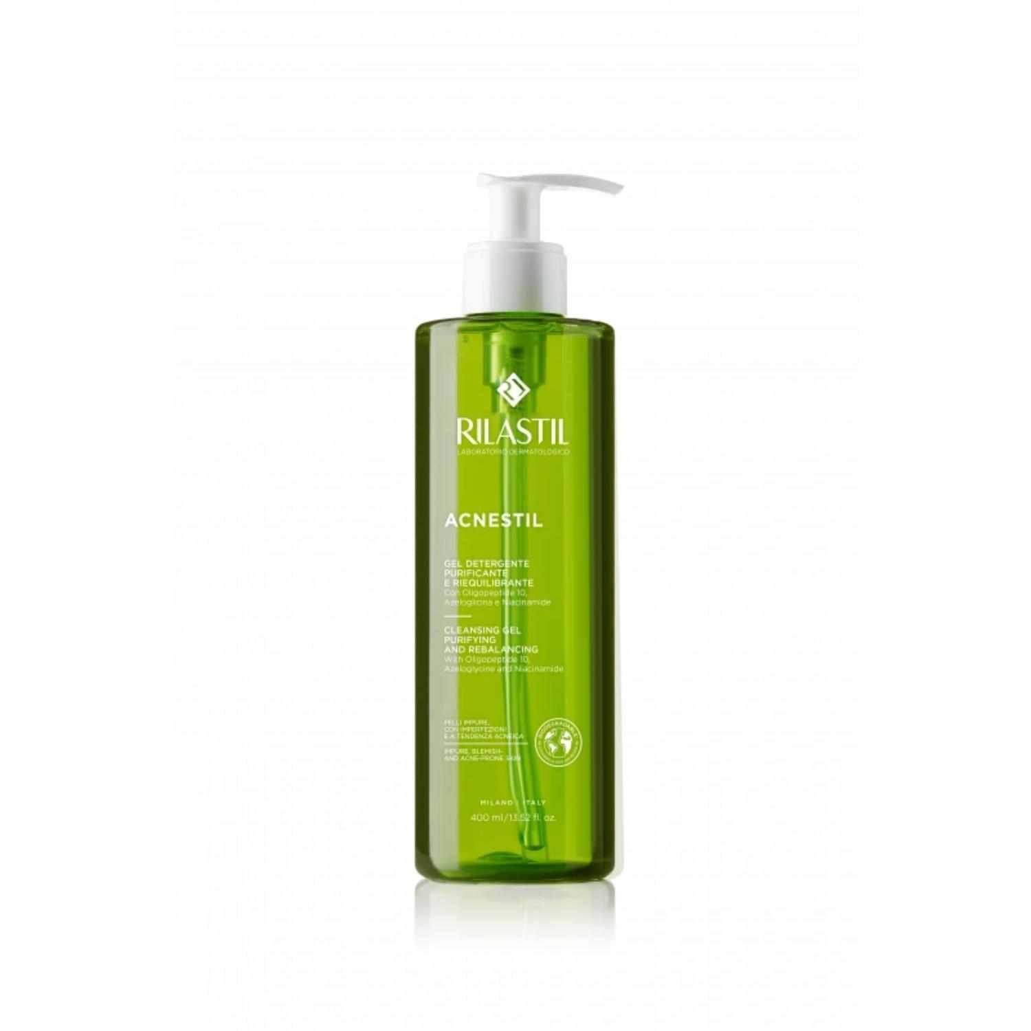 Rilastil Acnestil Cleansing Gel Purifying & Rebalancing Face & Body 400 ml