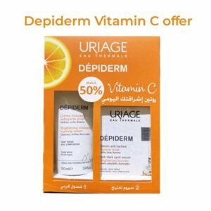 Uriage Depiderm Vitamin C Cleansing Cream + Anti dark Spot Serum Offer