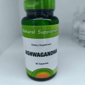 Natural Supplement Ashwagandha 60 Capsules