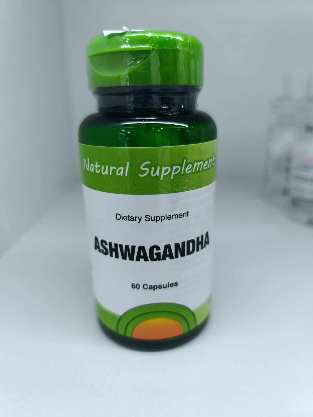 Natural Supplement Ashwagandha 60 Capsules
