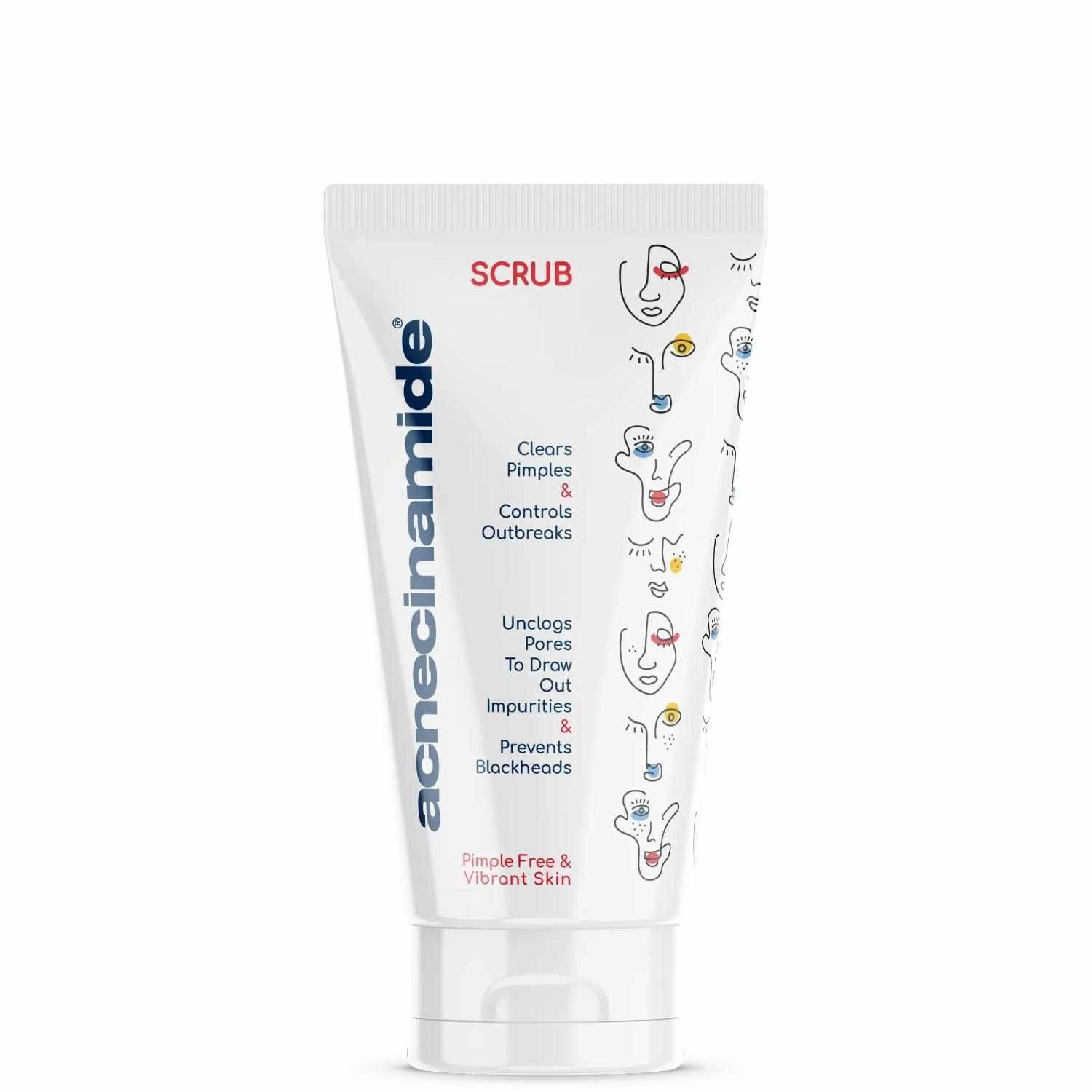 Acneceinamide Scrub Controls Outbreaks 150 ml