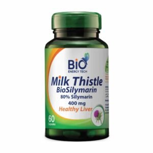 Bio Energy Tech Milk Thistle Bio 80% silymarin 400 mg 60 Capsules