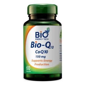 Bio Energy Tech Bio-Q10 CoQ10 150 mg 60 Capsules