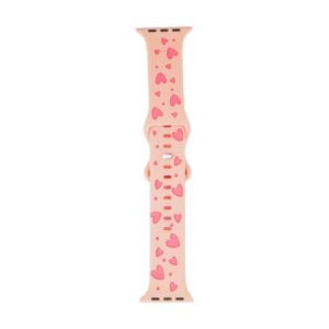 Domo Watch Band - Peach Hearts