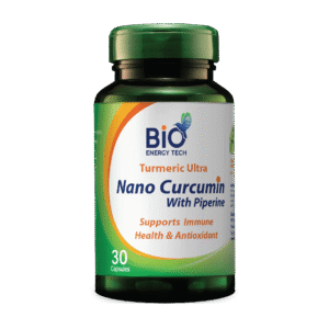 Bio Energy Tech Nano Curcumin with piperine 30 Capsules
