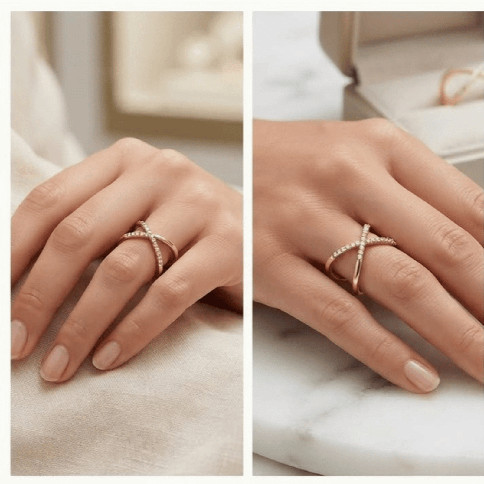 Women Ring 10 Gold Plated - Image 2