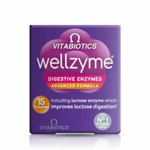 Vitabiotics Wellzyme 15 Digestive Enzymes 60 Tablets