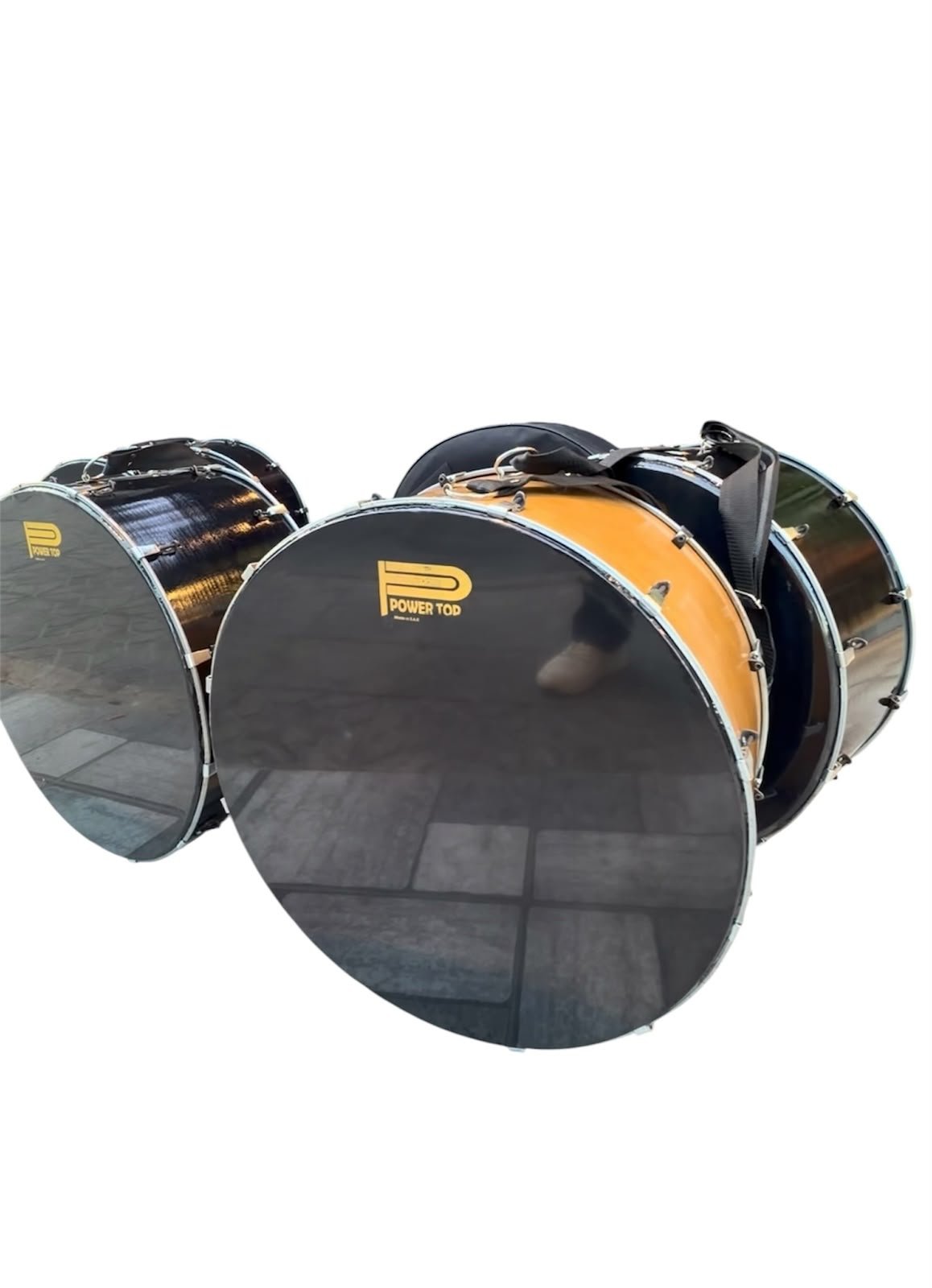 طقم طبول Power Top مع حقيبة وعصي | Power Top Drum Set with Bag & Sticks