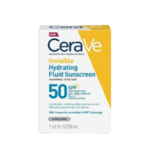 CERAVE SUNSCREEN INVISBLE HYDRATING FLUID SUNSCREEN SPF 50+ 50 ML