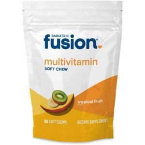 Fusion Multivitamin 60 Soft Chews Tropical Fruit Flavor