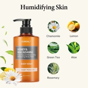 Kundal Body Wash Baby Powder 500 ml